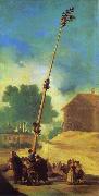 Francisco Jose de Goya The Greasy Pole (La Cucana) china oil painting reproduction